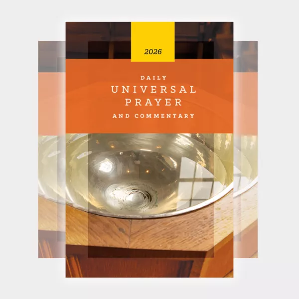 Universal Prayer and Commentary booklet cover image
